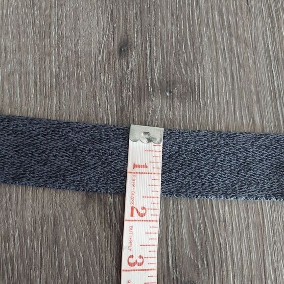 Nike Mens Heather Web Belt, Dark Grey, 45" Long - Picture 5 of 5